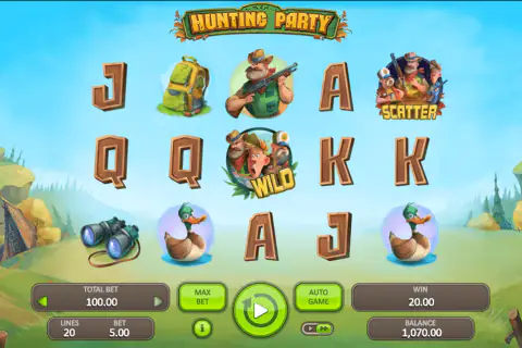 HUNTING PARTY BOOONGO CASINO SLOTS