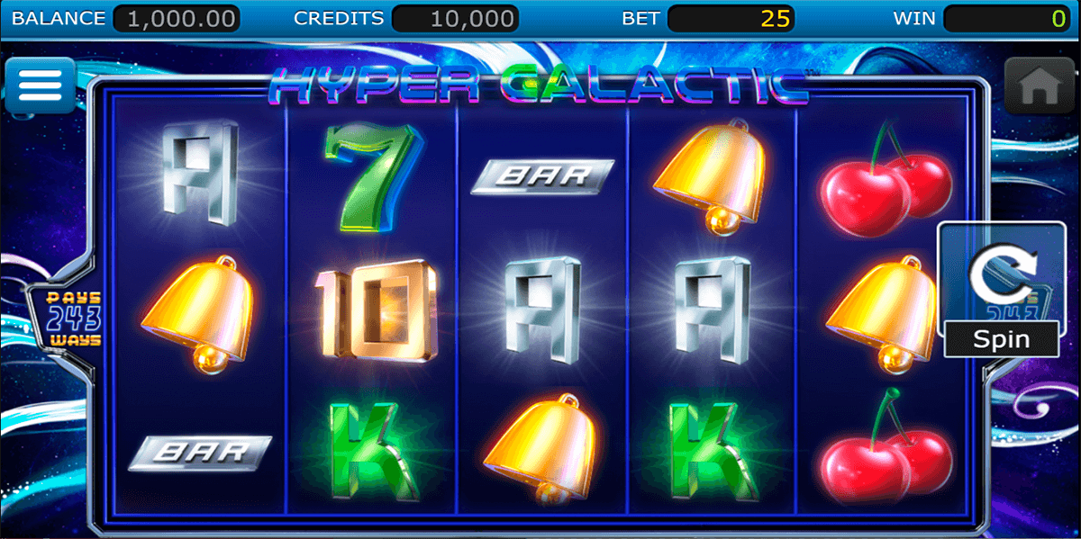 hyper galactic nucleus gaming casino slots 
