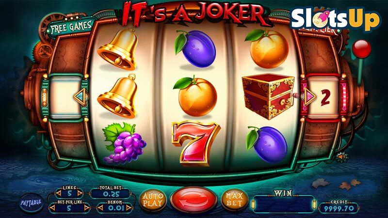 its a joker free slot
