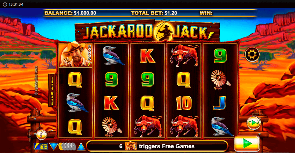 Jackaroo Jack Slot Machine