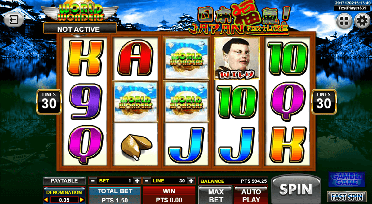 Japanese Fortune Slots Machine