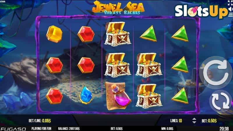 jewel sea pirate riches slot demo