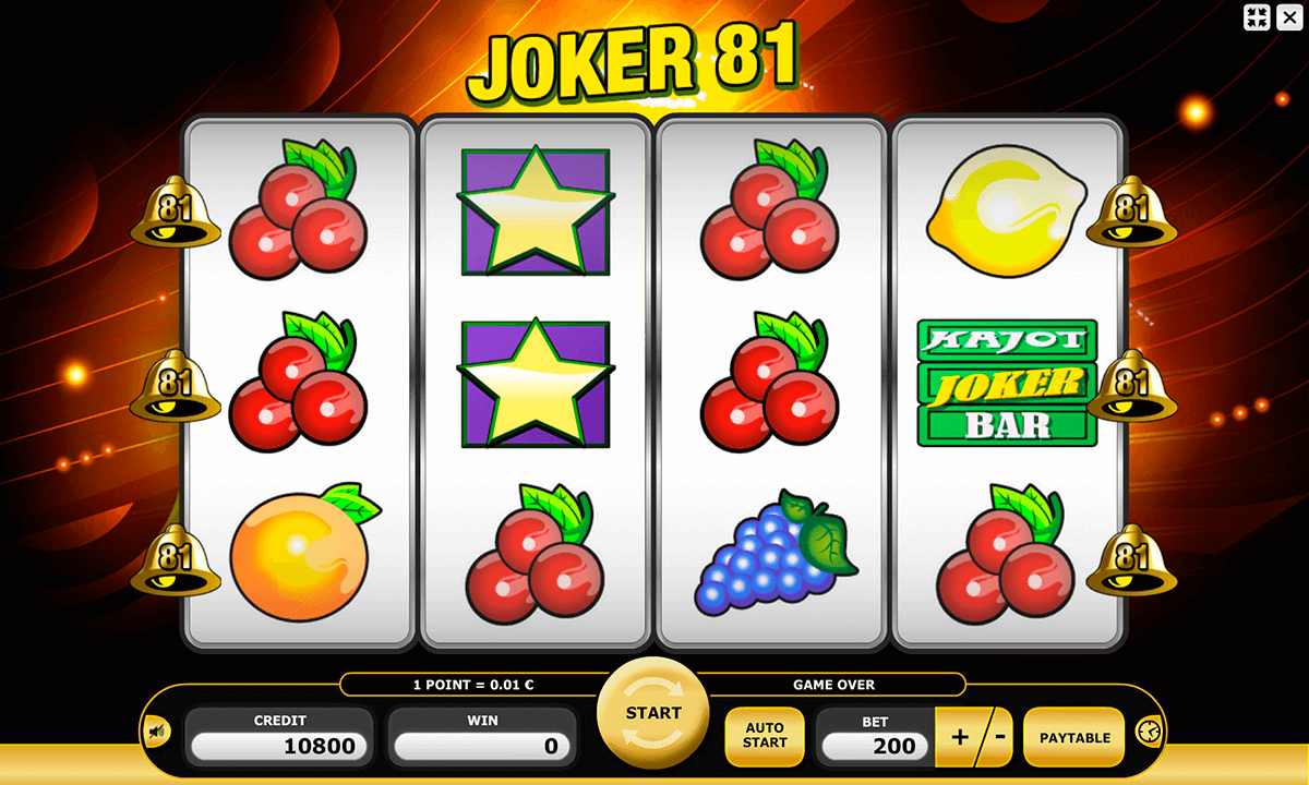 Joker 81 Slot Machine Online with 96% RTP \u1408 Kajot Casino Slots