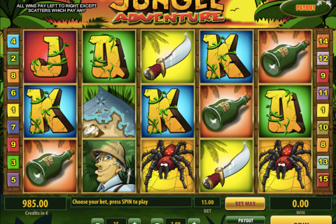 JUNGLE ADVENTURE TOM HORN CASINO SLOTS