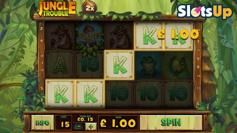 jungle trouble online slot 