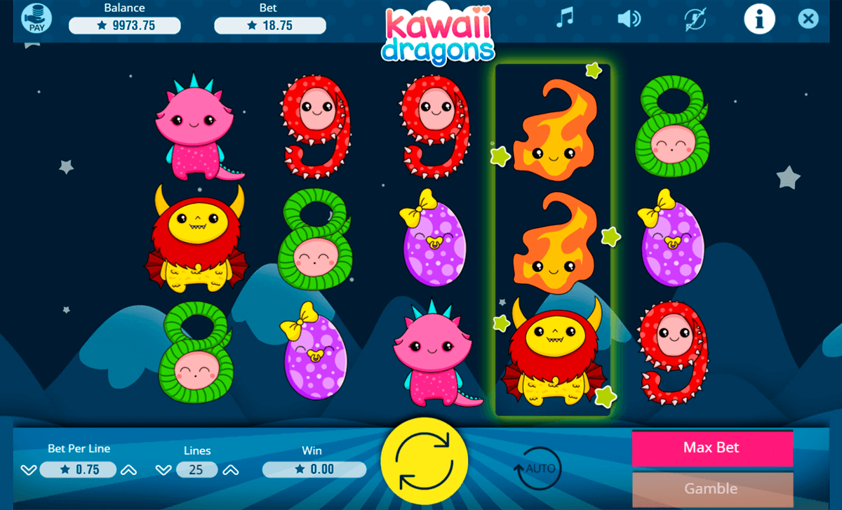 kawaii dragons booming games casino slots 