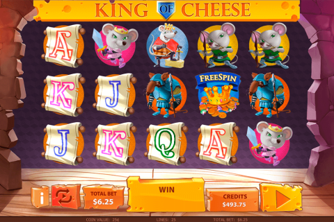 KING OF CHEESE MULTISLOT CASINO SLOTS