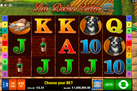 La Dolce Vita Golden Nights Bonus Gamomat Casino Slots