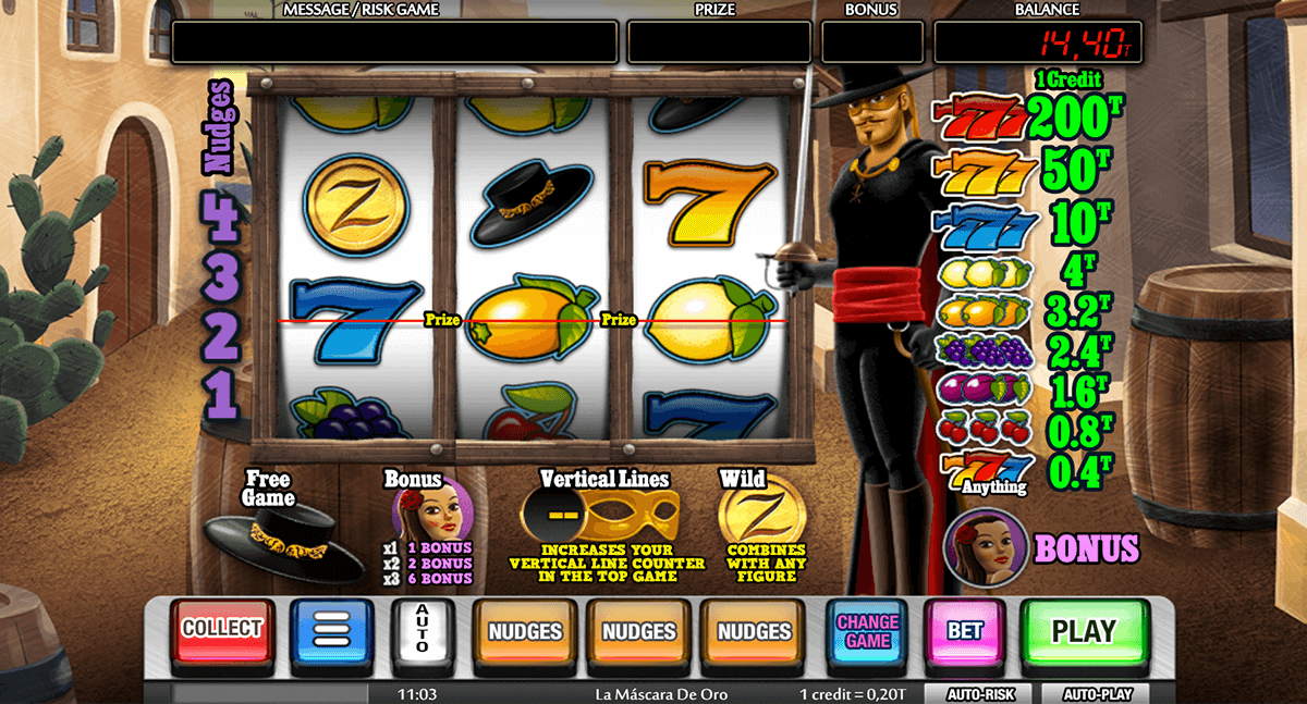 la mascara de oro mga casino slots 