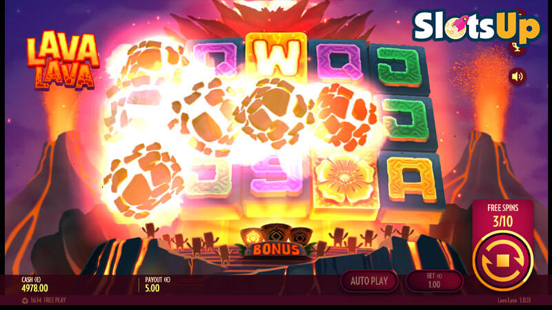 Lava Lava online slot bonus game Lava Lava Online Slot