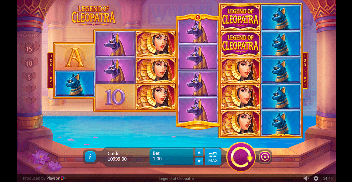 Legend of Cleopatra Slot Machine Online ᐈ Playson Casino Slots