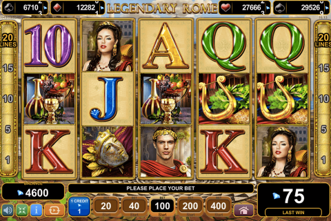 LEGENDARY ROME EGT CASINO SLOTS