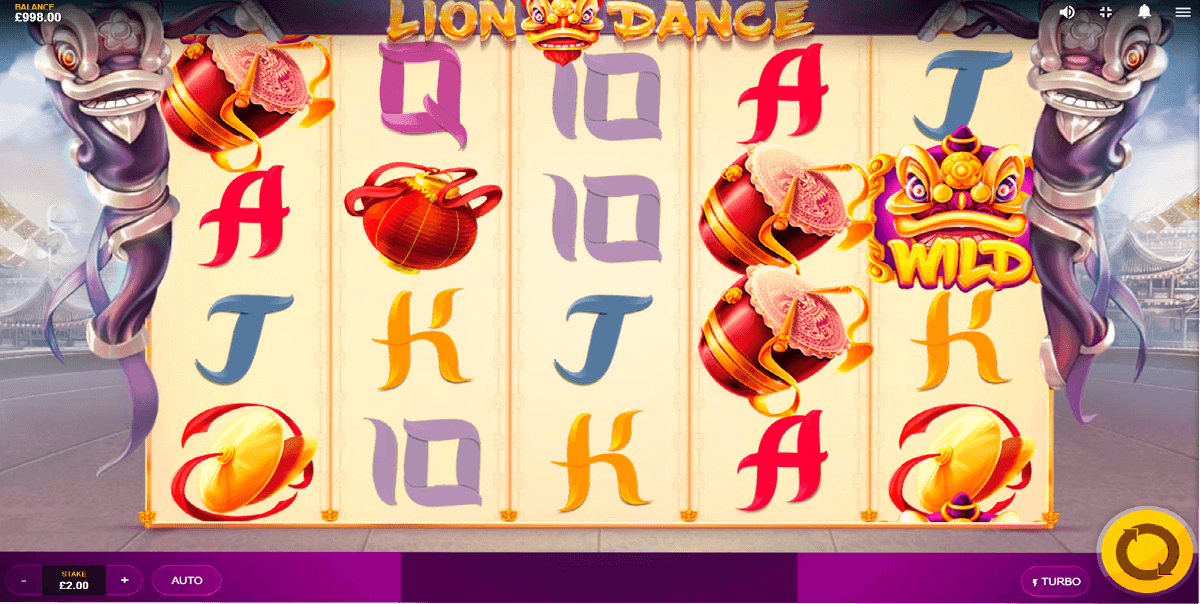 lion dance red tiger casino slots 