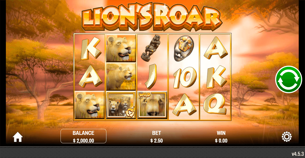 Lions Roar Slot Machine Lions Roar Slot Machine