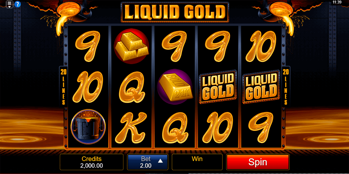 liquid gold microgaming casino slots 