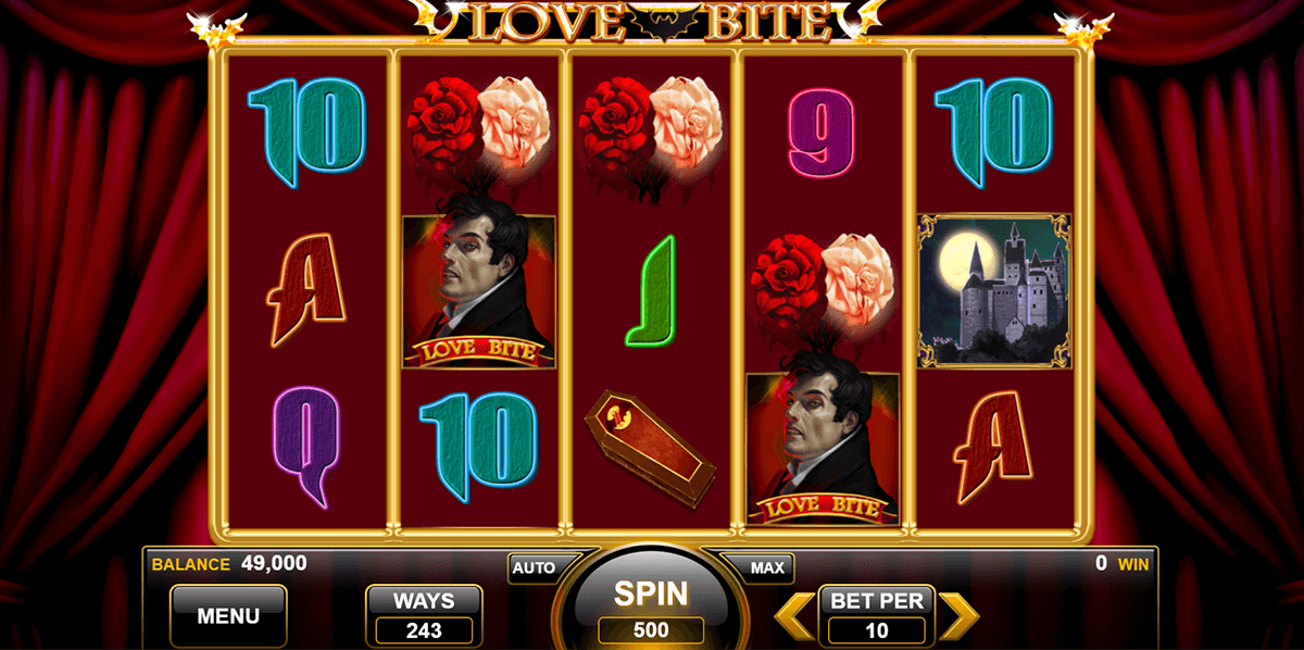 love bite spin games casino slots 