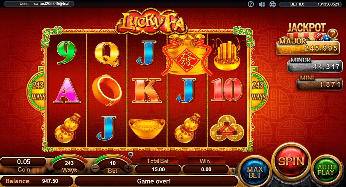 lucky fa sa gaming casino slots 