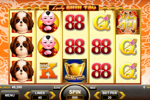 Lucky Shih Tzu Spin Games Casino Slots