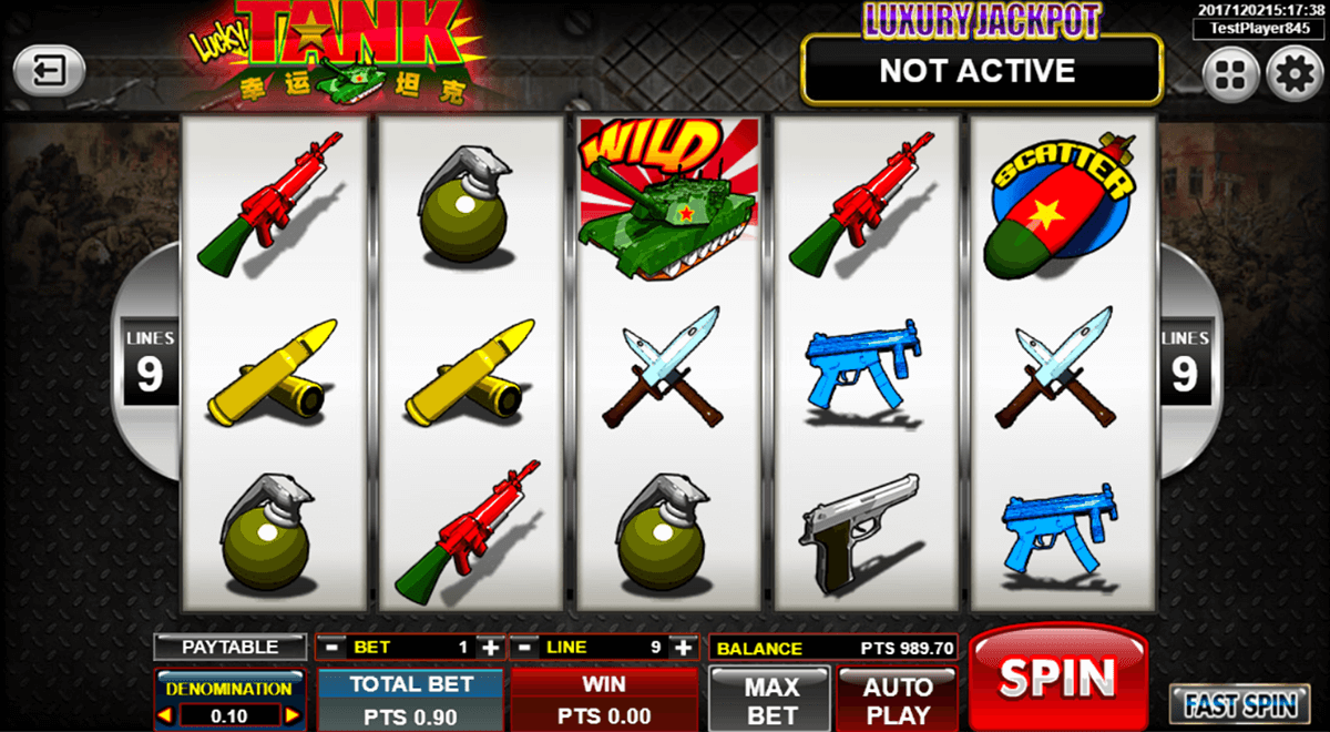 lucky tank spadegaming casino slots 