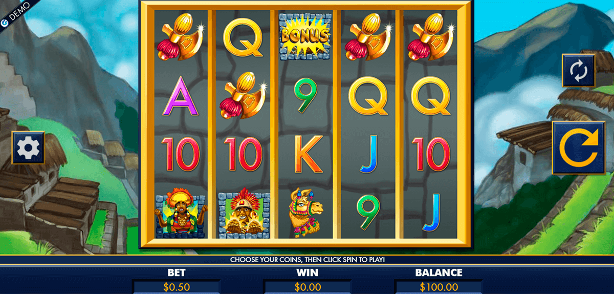 Machu Picchu Slot Machine Machu Picchu Slot Machine