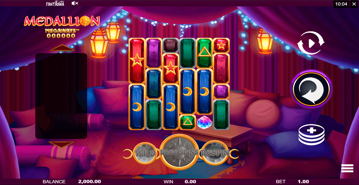 medallion megaways fantasma games casino slots 