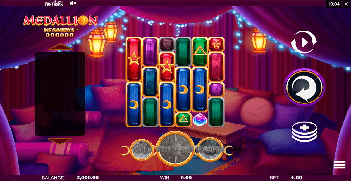 medallion megaways fantasma games casino slots