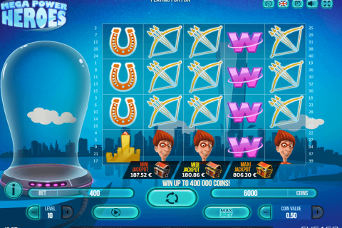MEGA POWER HEROES FUGASO CASINO SLOTS