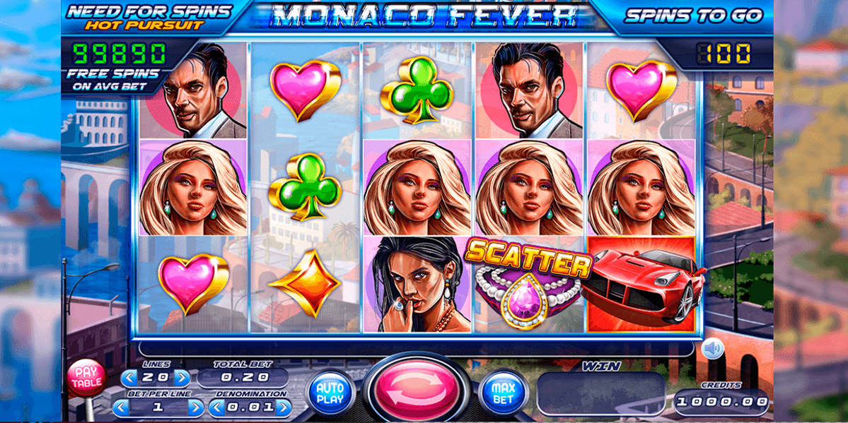 monaco fever felix gaming casino slots