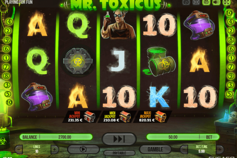 MR TOXICUS FUGASO CASINO SLOTS