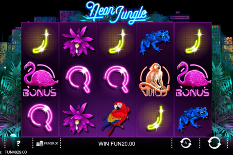 NEON JUNGLE IRON DOG CASINO SLOTS