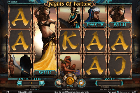 NIGHTS OF FORTUNE SPINOMENAL CASINO SLOTS 