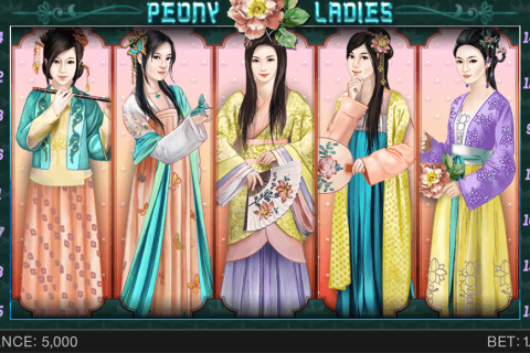 PEONY LADIES SPINOMENAL CASINO SLOTS
