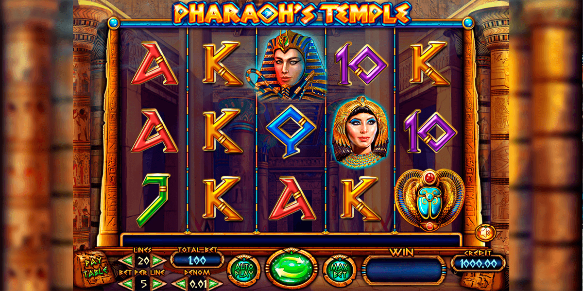 pharaohs temple felix gaming casino slots 