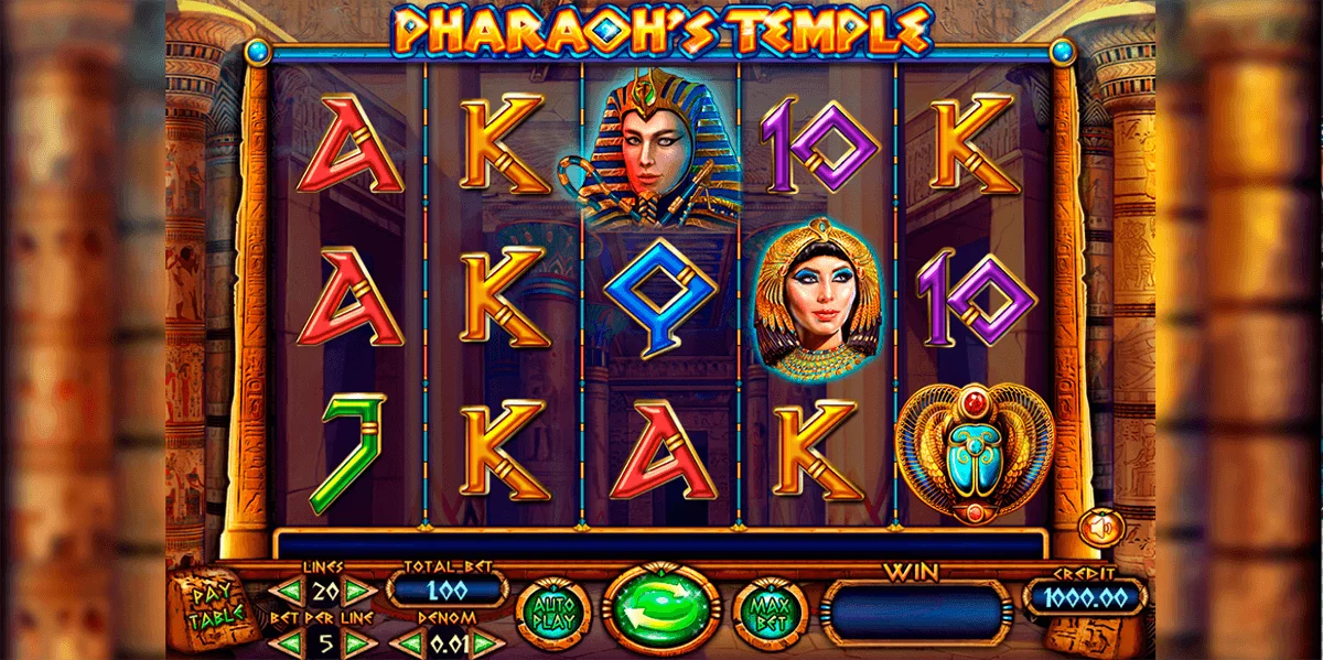 pharaohs temple felix gaming casino slots