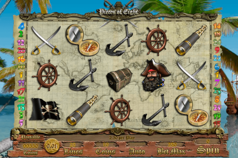 PIECES OF EIGHT GENII CASINO SLOTS