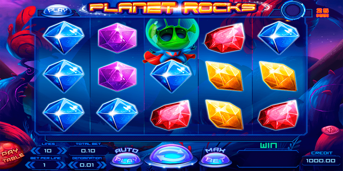 planet rocks felix gaming casino slots 