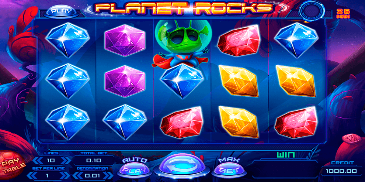 planet rocks felix gaming casino slots