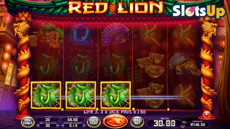 red lion slot free demo