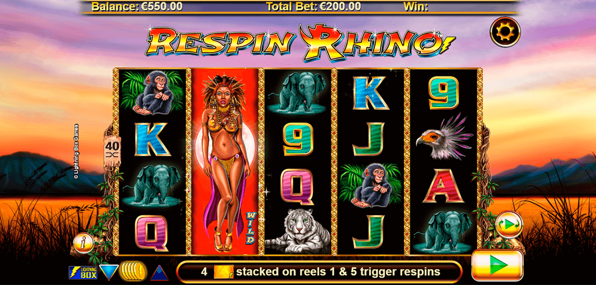 Respin Rhino Slot Machine Respin Rhino Slot Machine