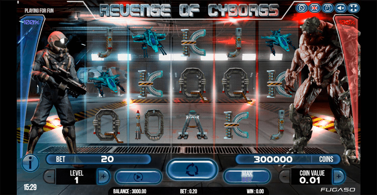 Spiele Revenge Of Cyborgs - Video Slots Online Spiele Revenge Of Cyborgs - Video Slots Online