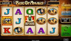 Rise Of Anubis Inspired Gaming Casino Slots 