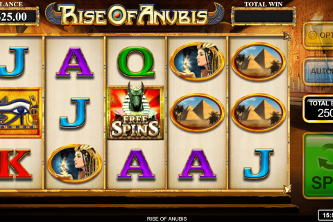 RISE OF ANUBIS INSPIRED GAMING CASINO SLOTS
