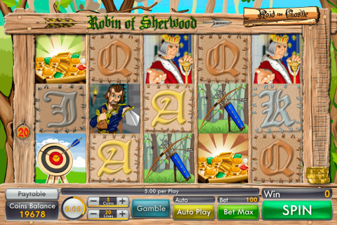 ROBIN OF SHERWOOD GENII CASINO SLOTS