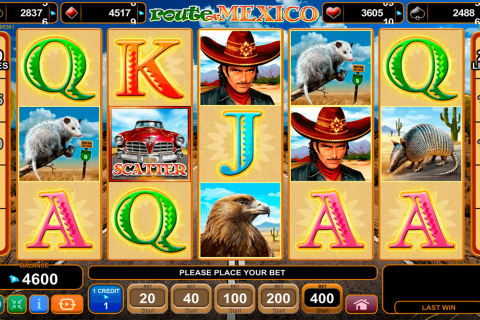 ROUTE OF MEX EGT CASINO SLOTS