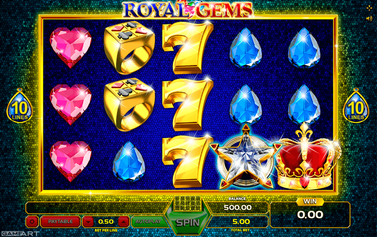 Royal Gems Slot Machine Royal Gems Slot Machine