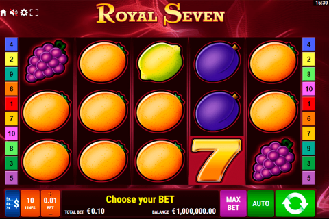 Royal Seven Gamomat Casino Slots 