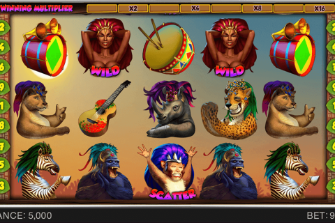 SAFARI SAMBA SPINOMENAL CASINO SLOTS
