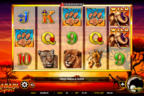 SAFARI SPIRIT AINSWORTH CASINO SLOTS