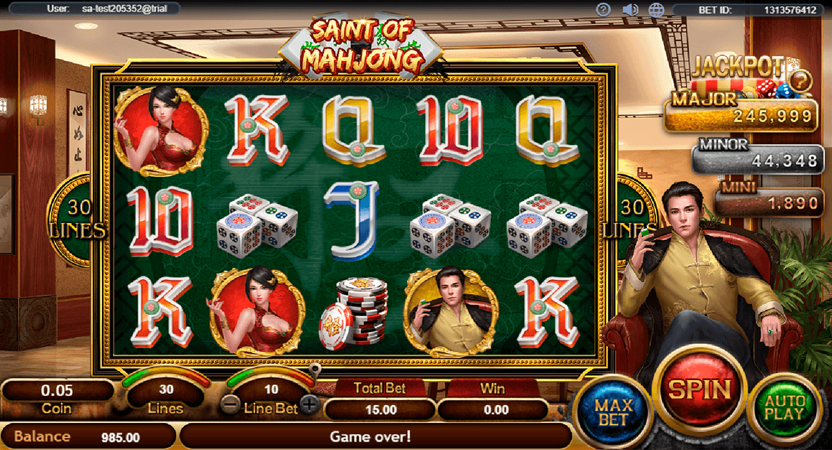 saint of mahjong sa gaming casino slots 