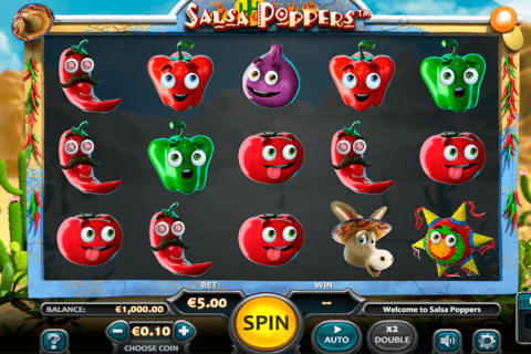SALSA POPPERS NUCLEUS GAMING CASINO SLOTS 